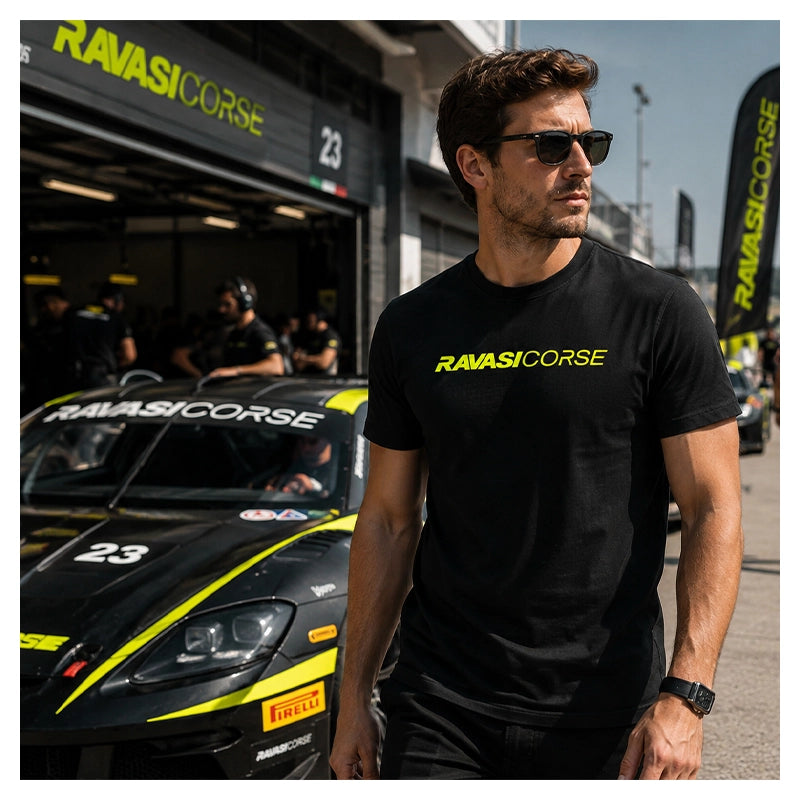 Ravasicorse - T-Shirt (black/yellow fluo)
