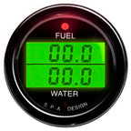 SPA - Manometro digitale a 2 misurazioni: pressione carburante / temperatura acqua - Ravasicorse
