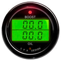 SPA - Manometro digitale a 2 misurazioni: pressione boost / pressione olio