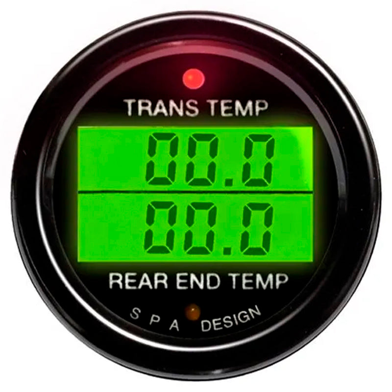 SPA - Manometro digitale a 2 misurazioni: temperatura cambio / temperatura differenziale - Ravasicorse