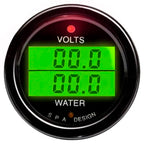 SPA - Manometro digitale a 2 misurazioni: volts / temperatura acqua - Ravasicorse