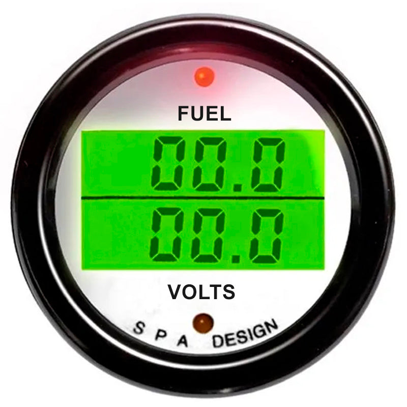 SPA - Manometro digitale a 2 misurazioni: pressione carburante / volts