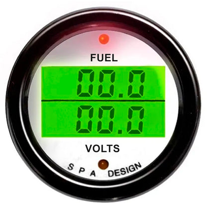SPA - Manometro digitale a 2 misurazioni: pressione carburante / volts
