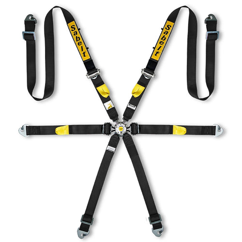 Cintura Sabelt - 6 punti Enduro FIA 8853-2016 (black)