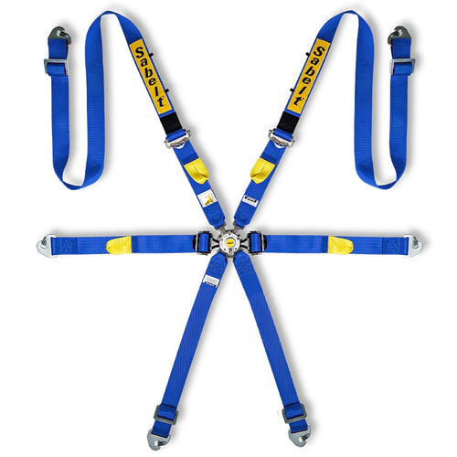 Cintura Sabelt - 6 punti Enduro FIA 8853-2016 (blue)