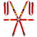Cintura Sabelt - 6 punti Enduro FIA 8853-2016 (red)