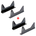 Pack: 2 x coppia angolari in acciaio universali - Spessore 3 mm / Interasse laterale 290 mm - Ravasicorse