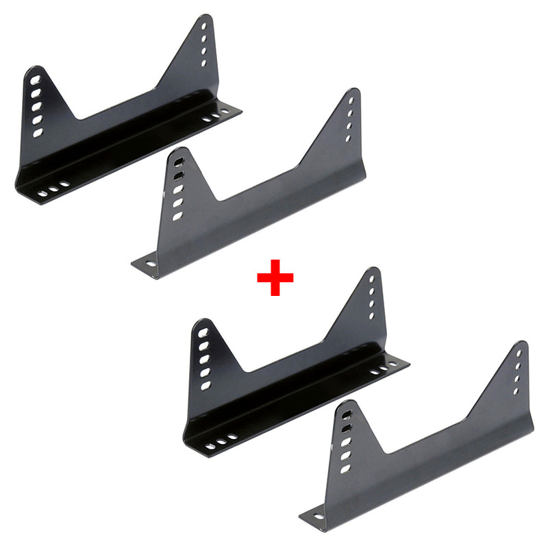 Pack: 2 x coppia angolari in acciaio universali - Spessore 3 mm / Interasse laterale 290 mm - Ravasicorse
