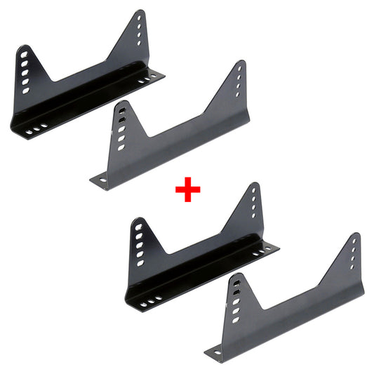 Pack: 2 x coppia angolari in acciaio universali - Spessore 3 mm / Interasse laterale 290 mm