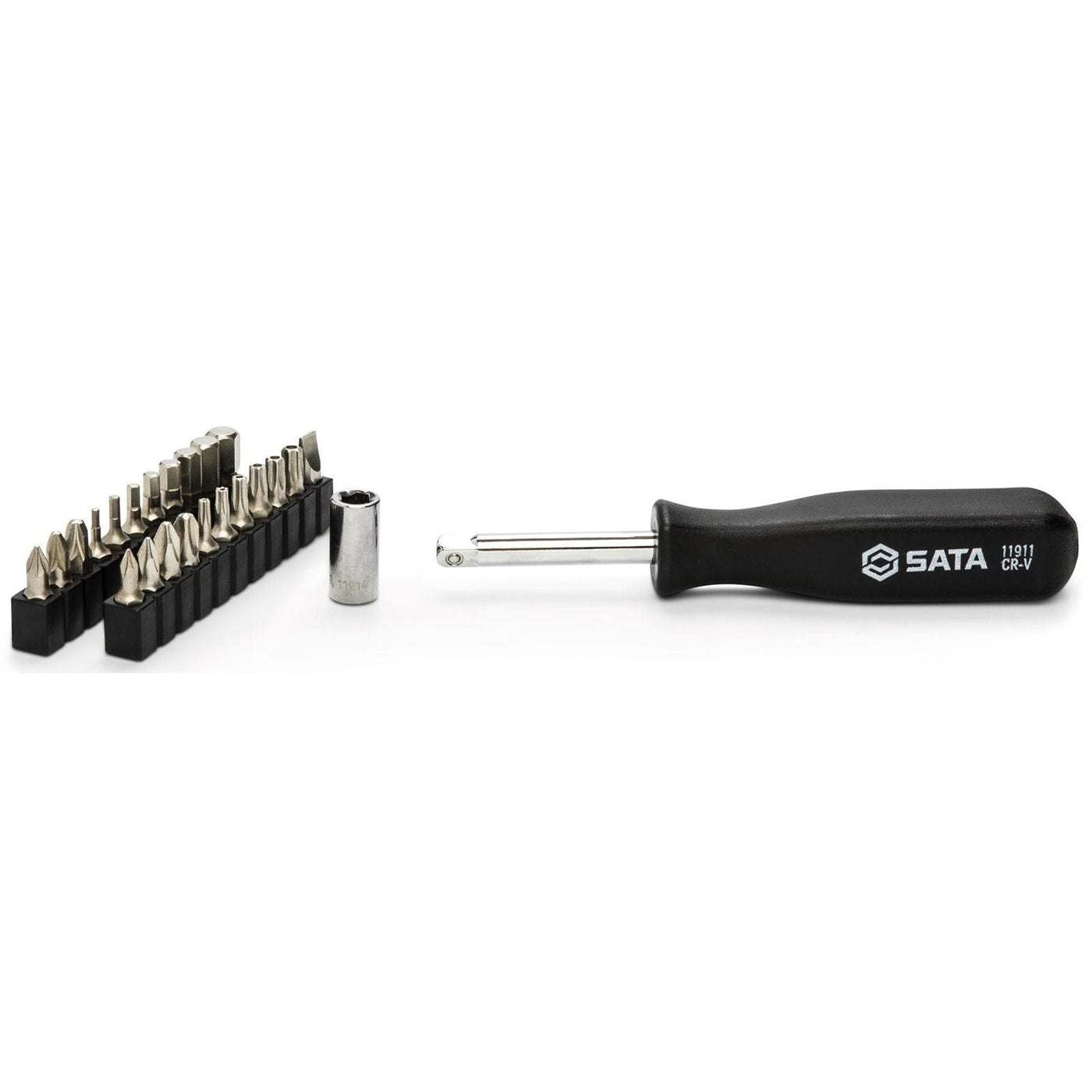 SATA - Set esagonale metrico 1/4", 3/8" e 1/2" (180 pz) - Ravasicorse