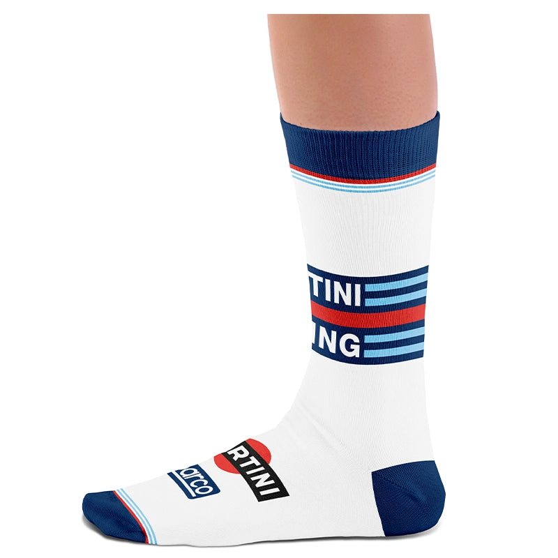 Sparco - Calzini Logo Martini Racing (White)