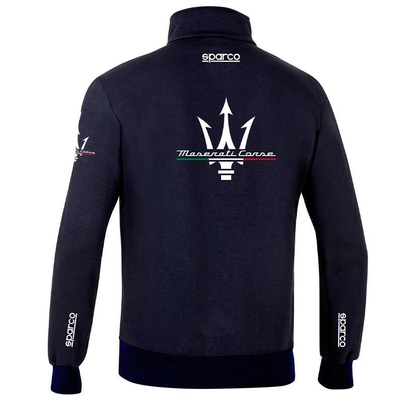 Sparco - Felpa full zip Maserati Corse (blue)