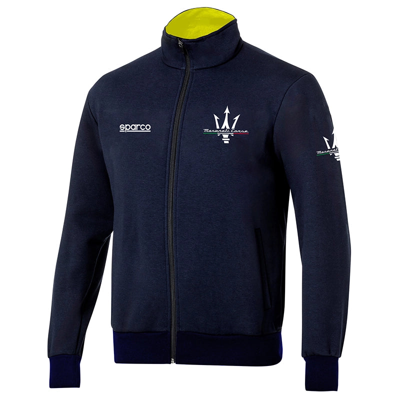 Sparco - Felpa full zip Maserati Corse (blue)