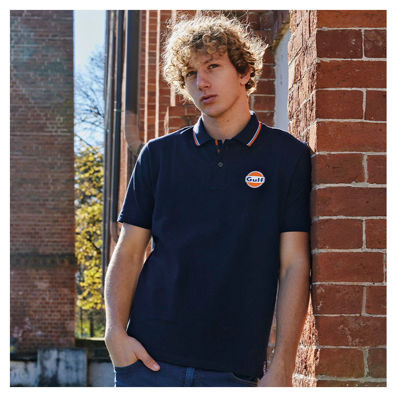 Sparco - Polo piquet Gulf (blue) - Ravasicorse