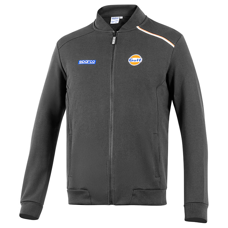 Sparco - Felpa full zip Gulf (grey) - Ravasicorse