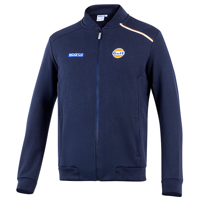 Sparco - Felpa full zip Gulf (blue) - Ravasicorse