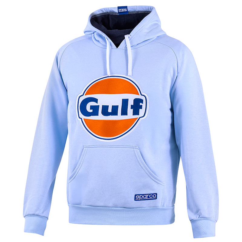 Sparco - Hoodie logo Gulf (light blue) - Ravasicorse
