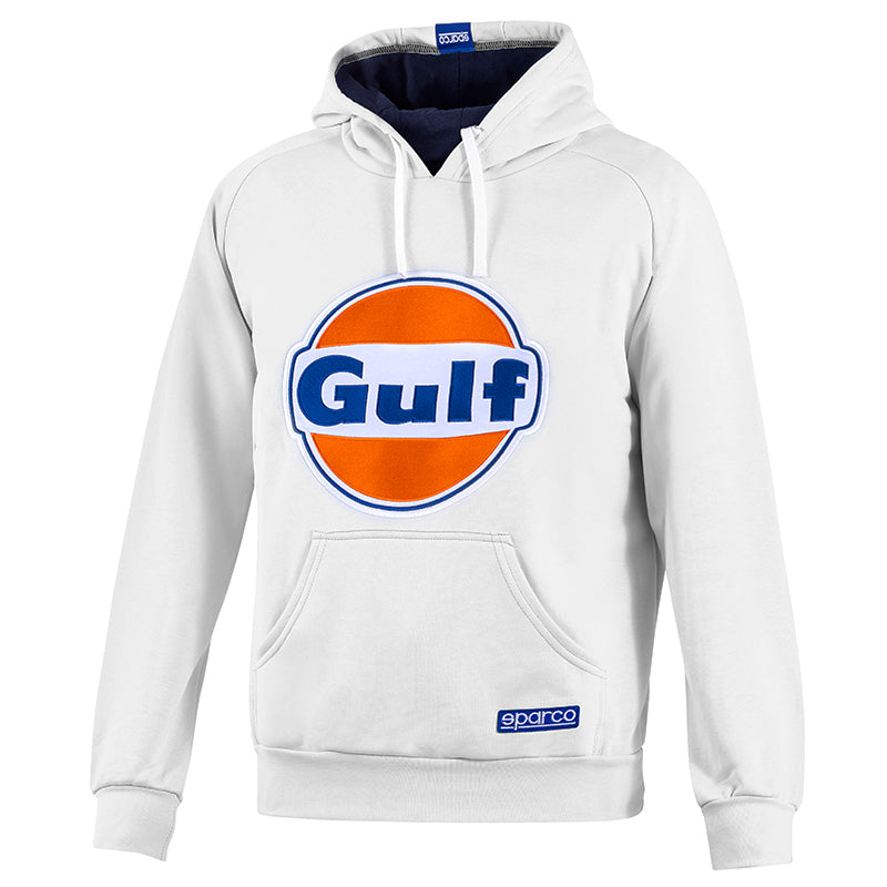 Sparco - Hoodie logo Gulf (white) - Ravasicorse