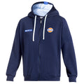 Sparco - Hoodie zip logo Gulf (blue) - Ravasicorse