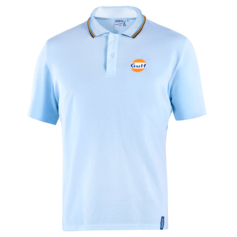 Sparco - Polo piquet Gulf (light blue) - Ravasicorse