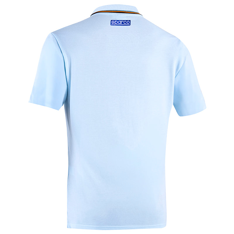 Sparco - Polo piquet Gulf (light blue) - Ravasicorse