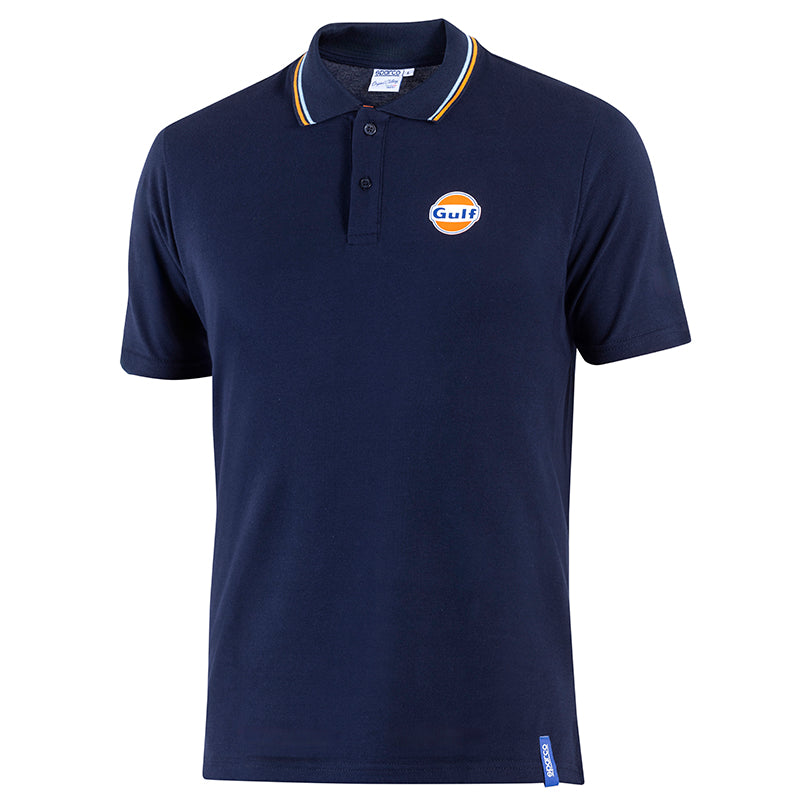 Sparco - Polo piquet Gulf (blue) - Ravasicorse