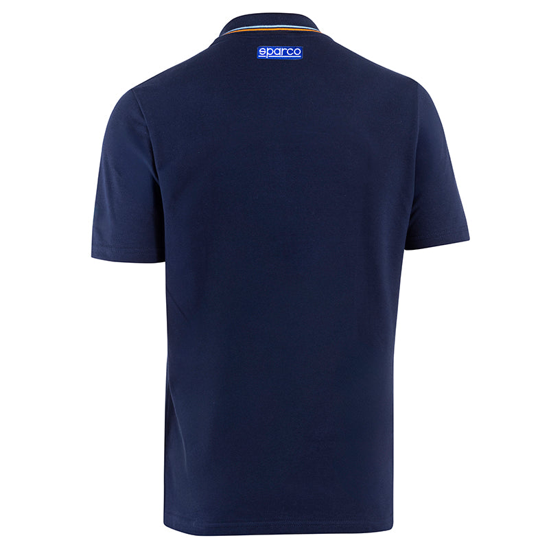 Sparco - Polo piquet Gulf (blue) - Ravasicorse