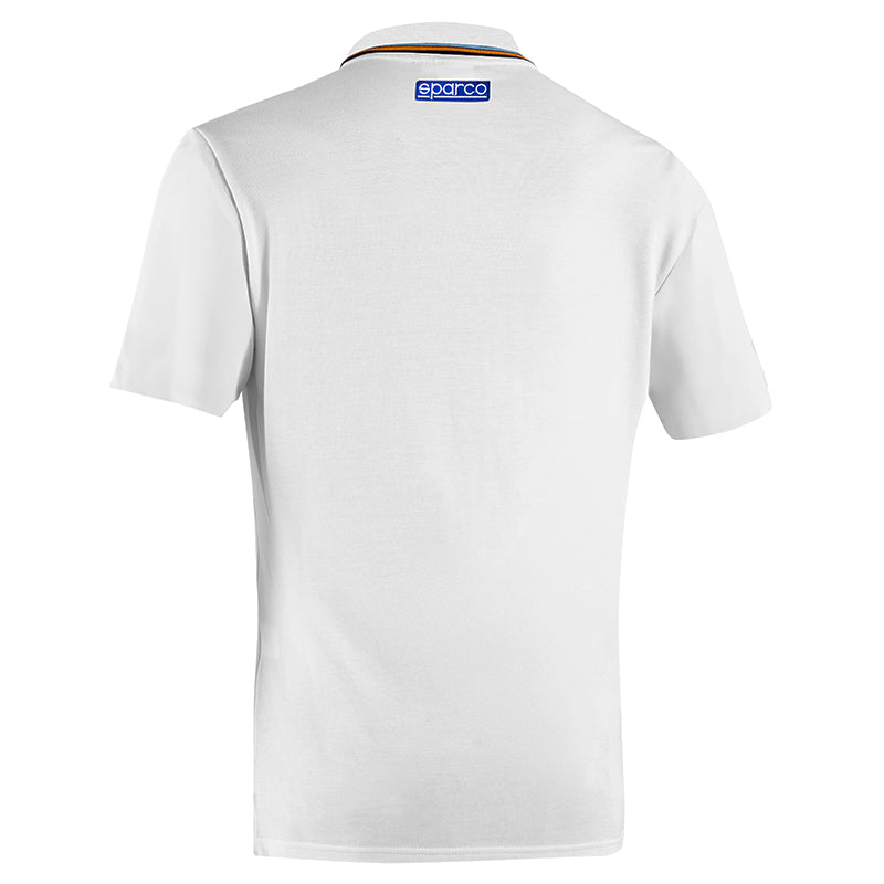Sparco - Polo piquet Gulf (white) - Ravasicorse