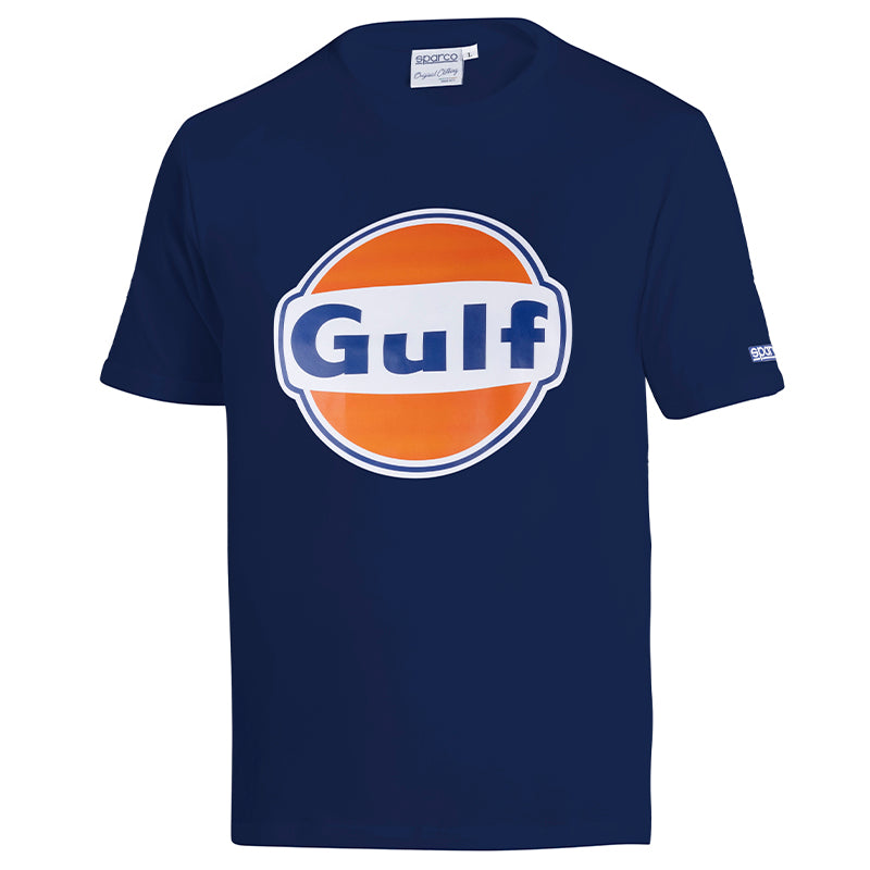 Sparco - T-Shirt logo Gulf (blue) - Ravasicorse