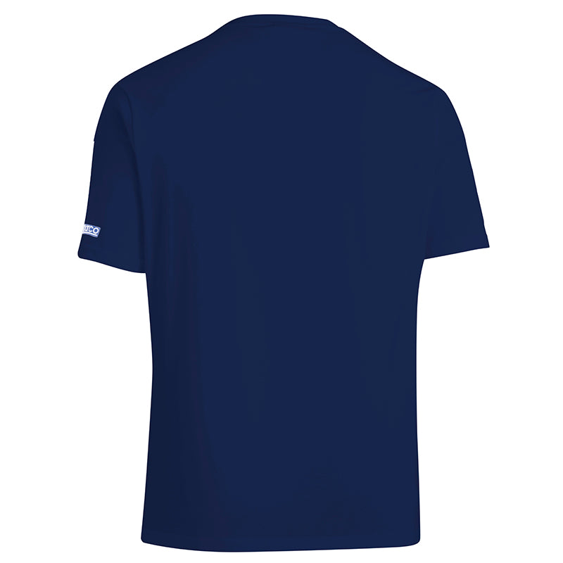 Sparco - T-Shirt logo Gulf (blue) - Ravasicorse