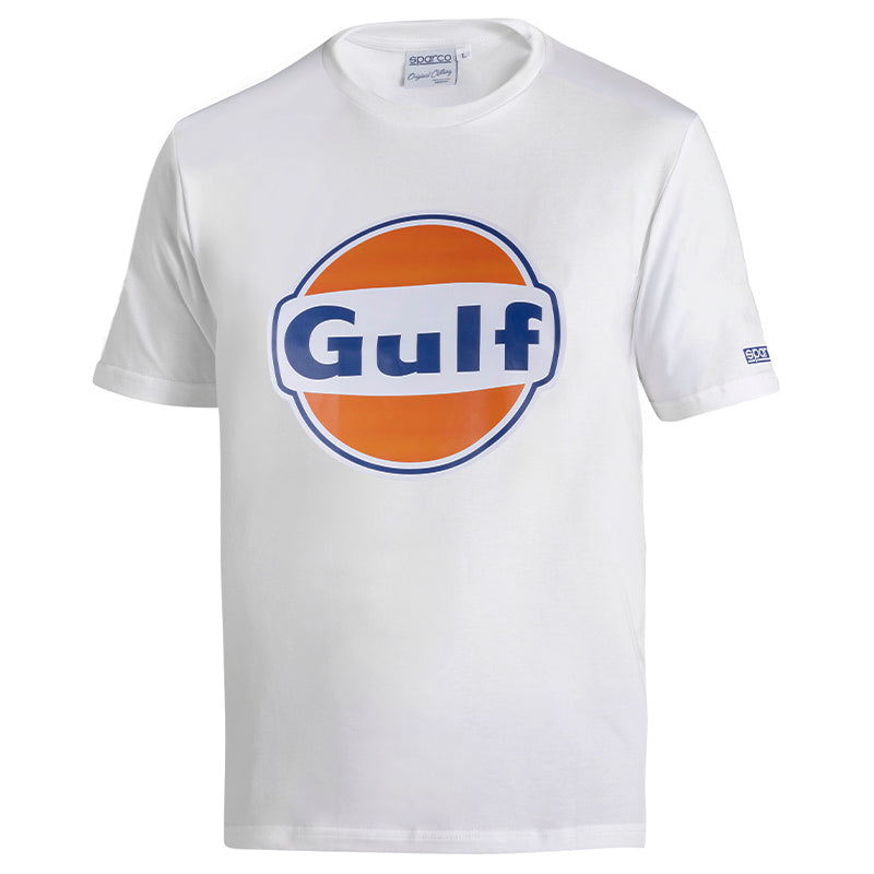 Sparco - T-Shirt logo Gulf (white) - Ravasicorse