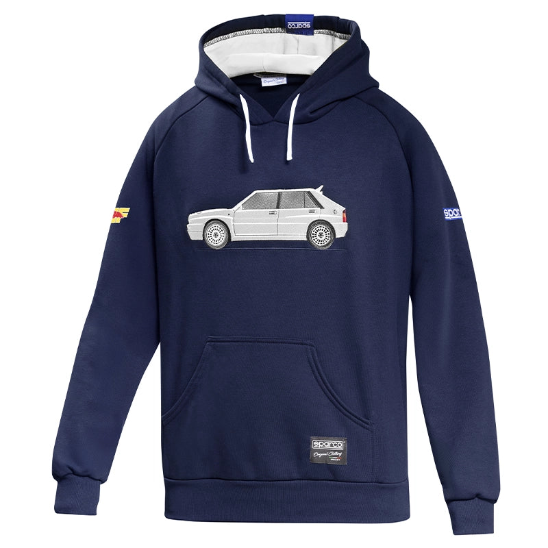 Sparco - Hoodie Lancia Delta HF Integrale (blue/white)