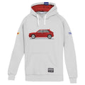 Sparco - Hoodie Lancia Delta HF Integrale (white/red)