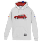 Sparco - Hoodie Lancia Delta HF Integrale (white/red)