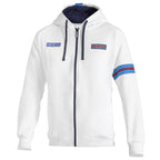 Sparco - Hoodie full zip Martini Racing (white) - Ravasicorse