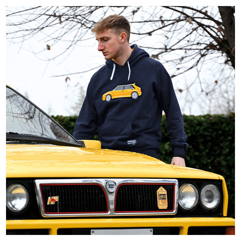 Sparco - Hoodie Lancia Delta HF Integrale (blue) - Ravasicorse