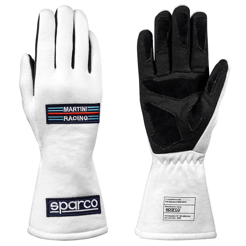 Sparco - Guanti Land Martini Racing (white) - Ravasicorse
