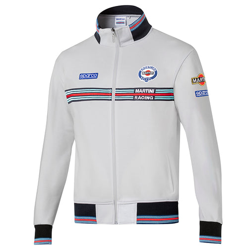 Felpa full zip Sparco - Martini Racing (grey) - Ravasicorse