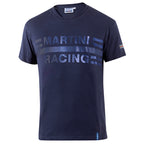 Sparco - T-Shirt Big Logo Martini Racing (blue) - Ravasicorse