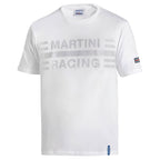 Sparco - T-Shirt Big Logo Martini Racing (white) - Ravasicorse