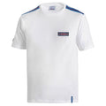 Sparco - T-Shirt Top stripes Martini Racing (white) - Ravasicorse