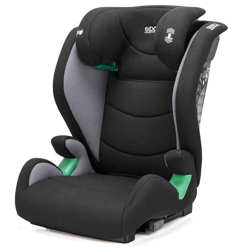 Sparco - SK2000I sedile per bambini 100 - 150 cm (black/grey) - Ravasicorse