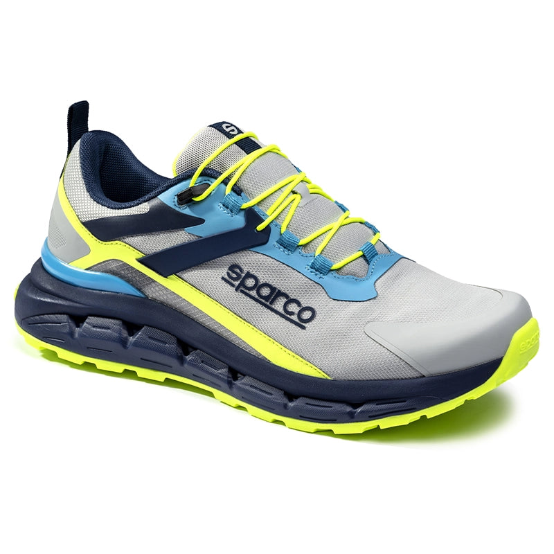 Sparco - Scarpe S-Pike 02 (grey/blue/yellow)