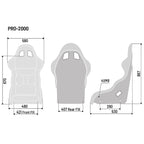 Sparco - Sedile Pro 2000 QRT - Martini Racing (Grey) - Ravasicorse