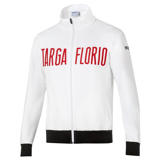 Sparco - Targa Florio - Felpa full zip #F2 (white)