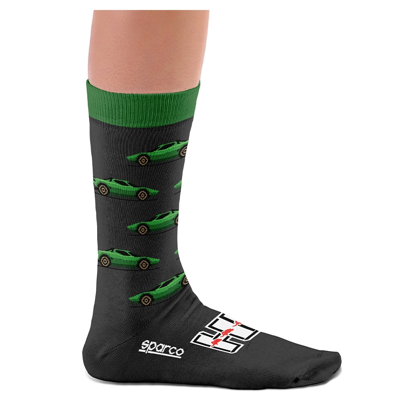 Sparco - Calzini Lancia GR.4 (grey/green)