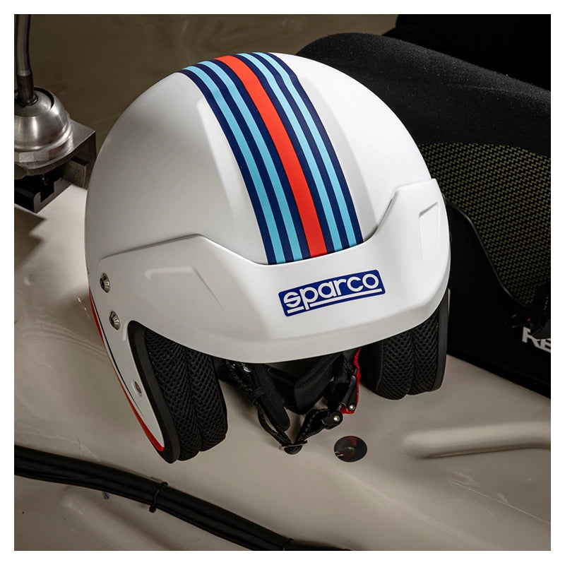 Sparco - Casco Jet J-PRO Martini Racing