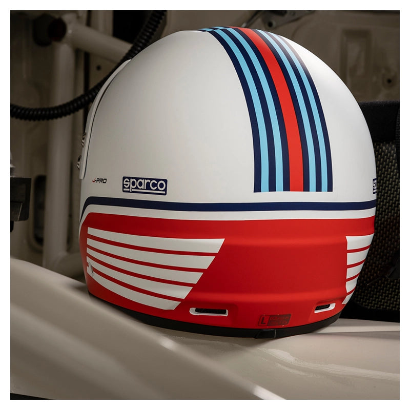 Sparco - Casco Jet J-PRO Martini Racing