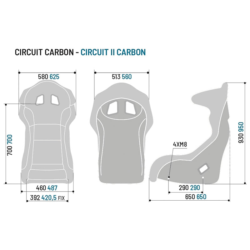 Sparco - Circuit Carbon II - Ravasicorse