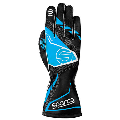 Sparco - Guanti karting K-Attack (black/blue) - Ravasicorse